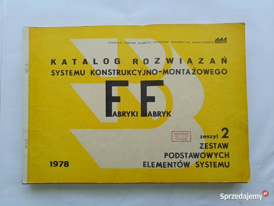 Katalog rozwiązań systemu konstrukcyjno