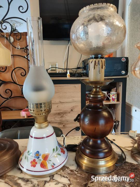 stara kolekcja wyprzedaż lampa lampka lubuskie Gorzów Wielkopolski