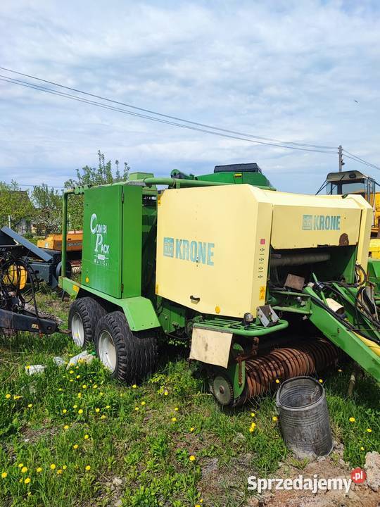 Prasa Krone 1250 round pack owijarka nieuszkodzony Rolujące (belujące) Maszyny rolnicze lubelskie