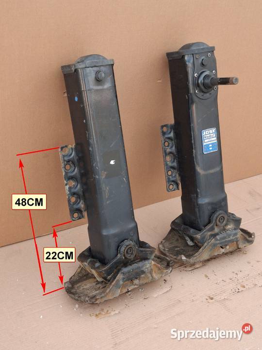 JOST PODPORY NACZEPY ŁAPY NOGI STOPY ŁAPA B0502 Części samochodowe Bieleń