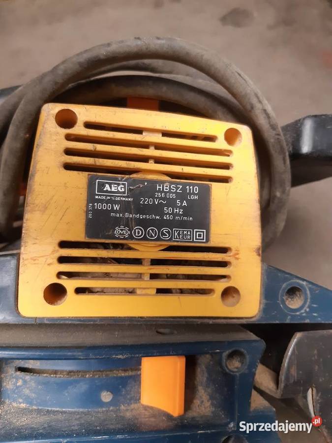 Szzlifierka tasmowa AEG hbsz 110 Stary Sącz