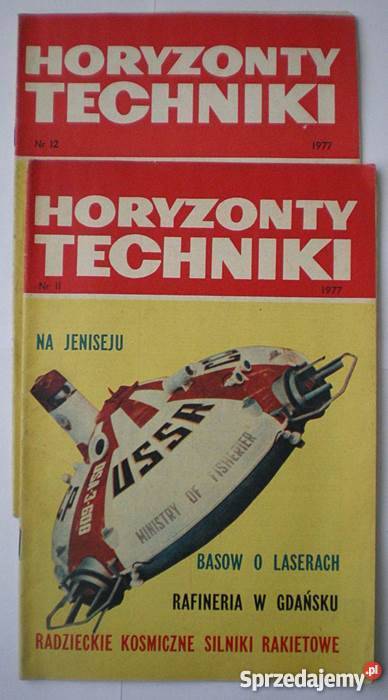 Czasopisama HORYZONTY TECHNIKI 1977 Ostrów Wielkopolski