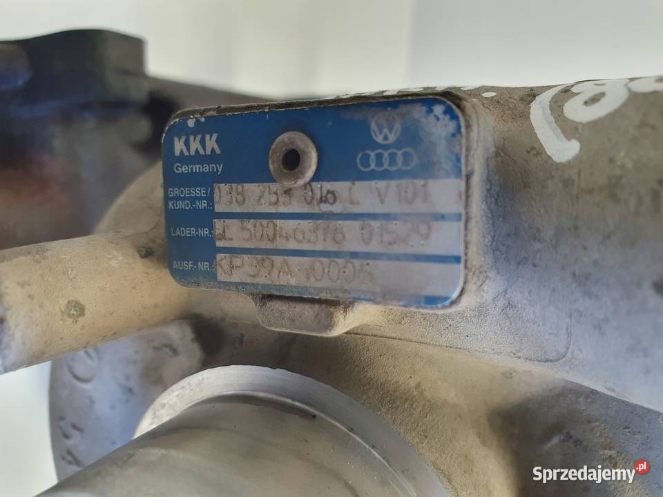 TURBOSPRĘŻARKA VW Bora 19 TDI turbo 038253016L Rudka
