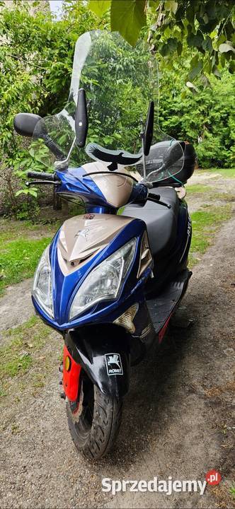 DużyZarejestrowany opłaconySkuter Romet RXL Barlinek