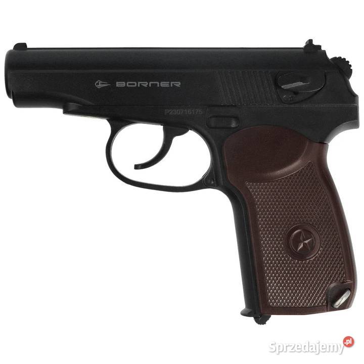 Pistolet wiatrówka Borner Makarov PM N1 45 mm Warszawa