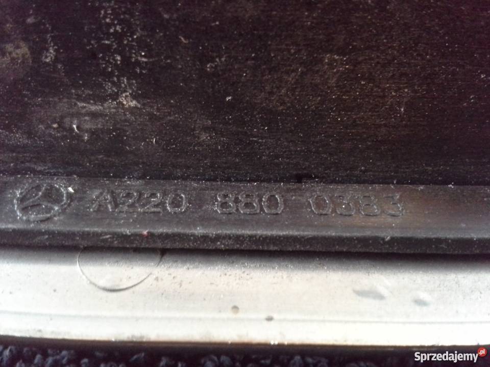 Atrapa chłodnicy grill Mercedes w220 przed lifte śląskie Częstochowa