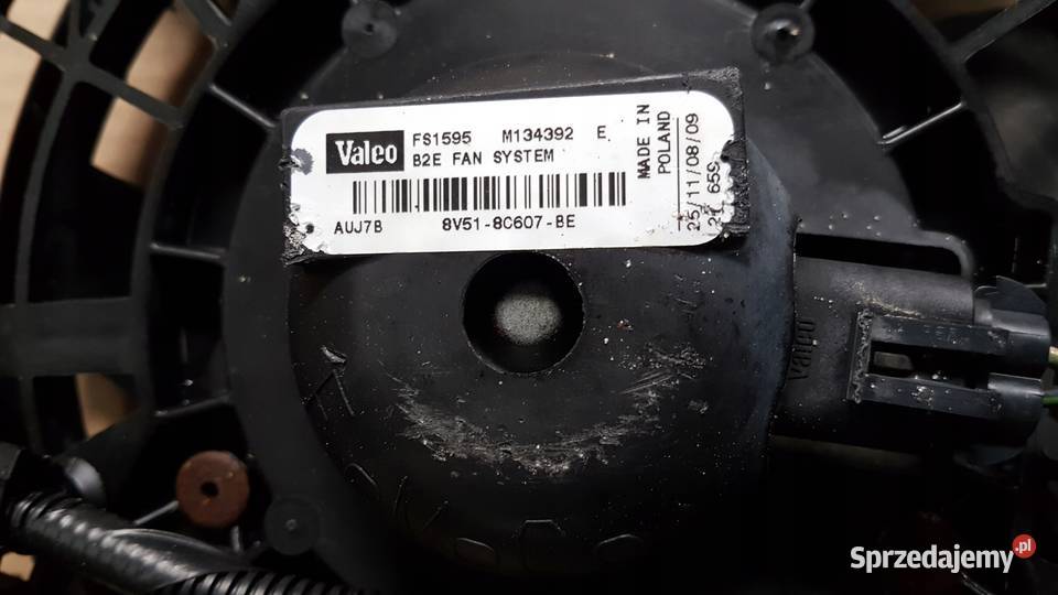 WENTYLATOR CHŁODNICY FIESTA MK7 8V518C607BE wielkopolskie