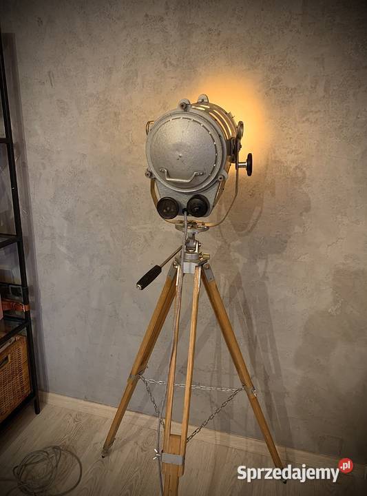 Lampa Vintage loft industrial PRL wielkopolskie Poznań