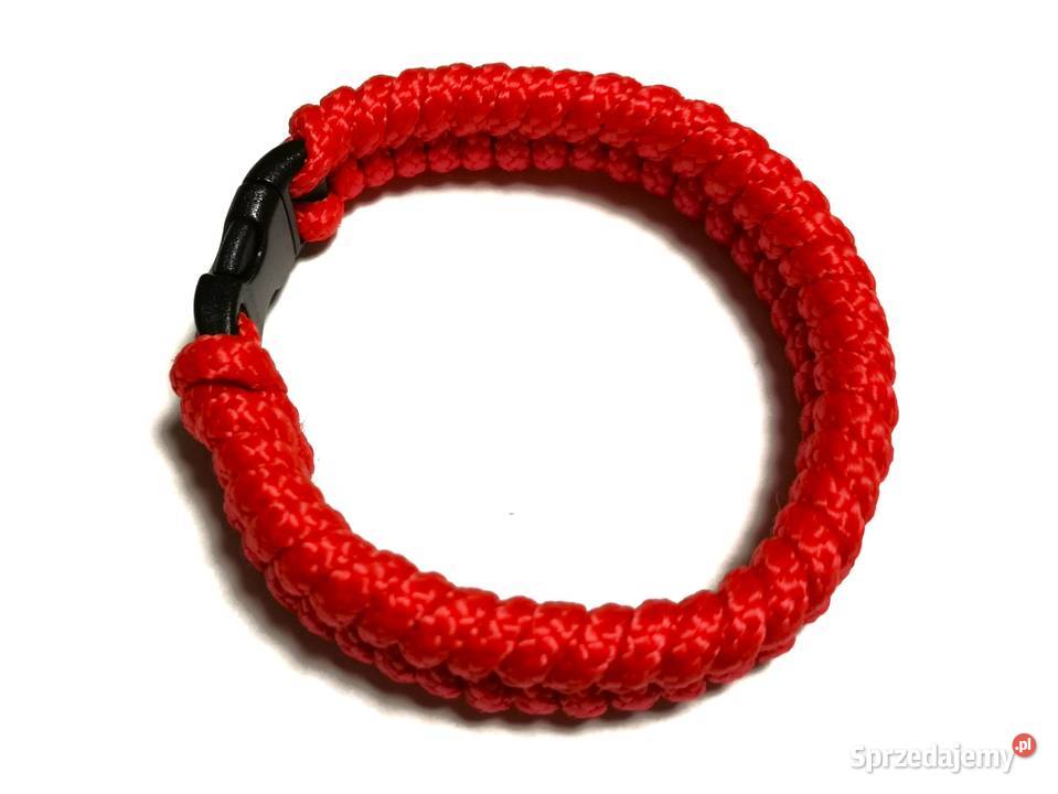 Bransoletka z paracordu splot Fishtail Knot