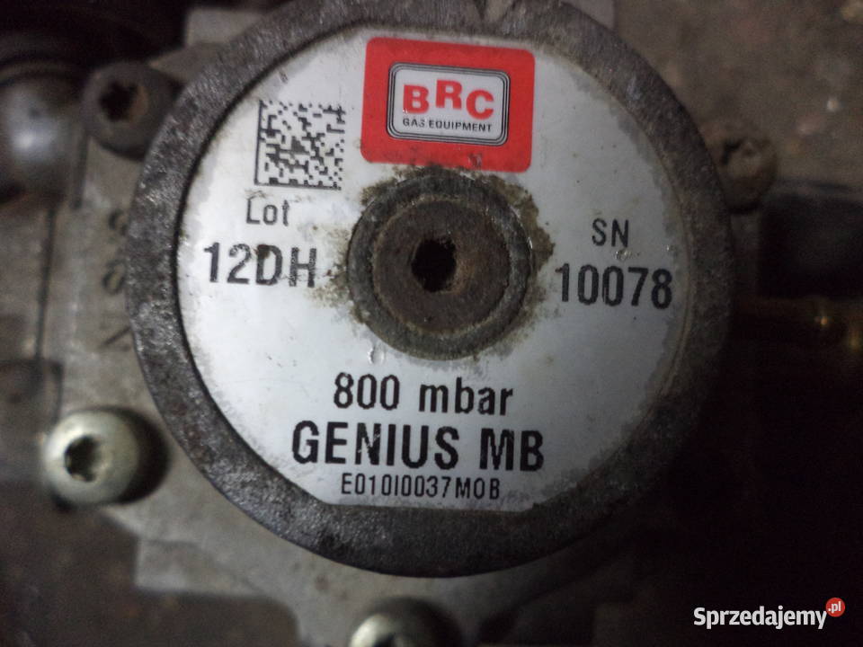 REDUKTOR GAZU LPG BRC GENIUS MB osobowe Turek