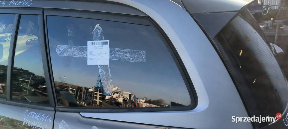 SZYBA LEWY TYŁ CITROEN C4 PICASSO osobowe Lipno