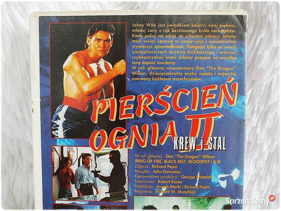 Kaseta VHS Film Pierścień Ognia II Krew i Stal Żary
