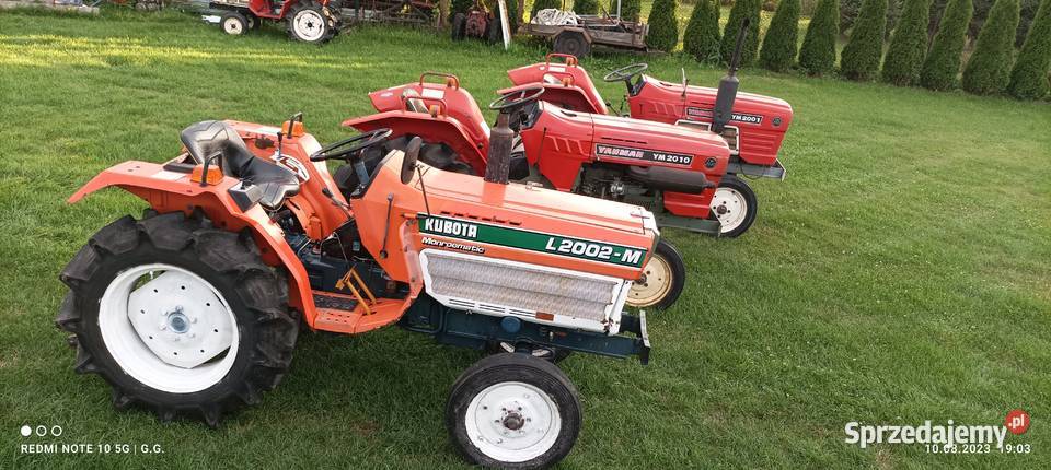 Sprzedam Traktor Kubota L 2002M moc 20 mazowieckie Łubno