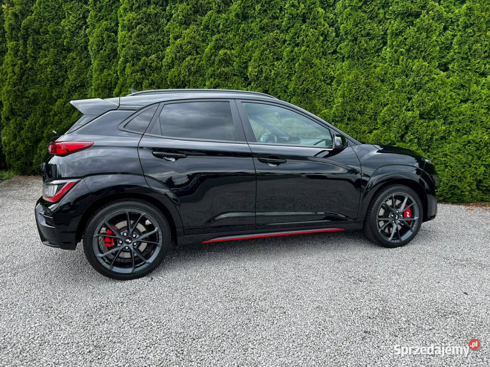 Hyundai Kona 20 TGDI N Performance DCT Gwarancja elektrycznie ustawiane fotele Baranowo