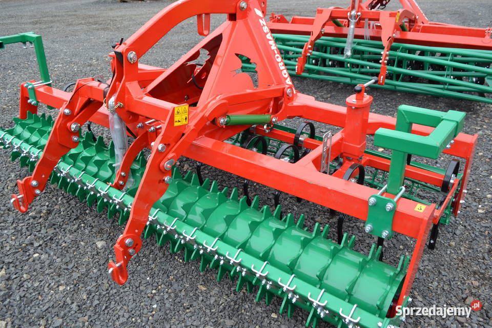 Agregat uprawowosiewny 3 m wał PACKER AGROMASZ Agromasz Olesno