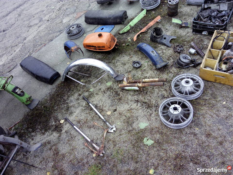 CZĘŚCI KOMAR ROMET OGAR MOTORYNKA KOŁA MOCOWANIA Konin