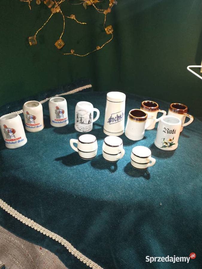 Kufle ceramiczne mini zestaw dolnośląskie Rudna