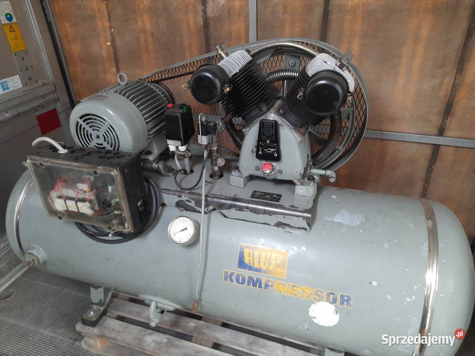 Kompresor przemysłowy Alup 500l Wydajność Koźmin Wielkopolski sprzedam