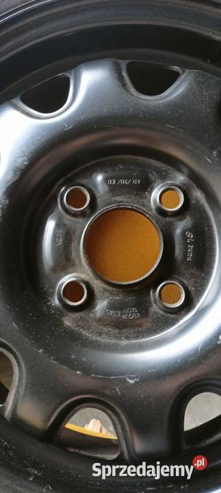 4x100 KOŁO FELGA AGILA OPEL 15545 r14 ORYGINALNE sprzedam