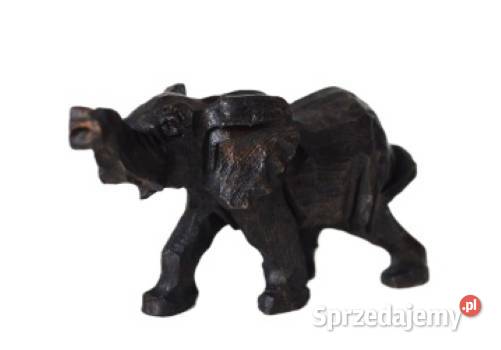 Słoń Rzeźba afrykańska z kamienia Lębork sprzedam