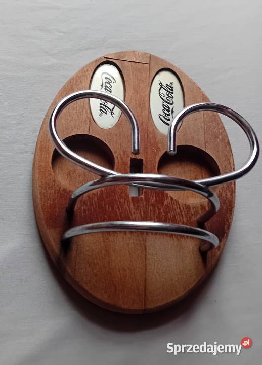 Reklamowy przyprawnik z serwetnikiem Coca Cola