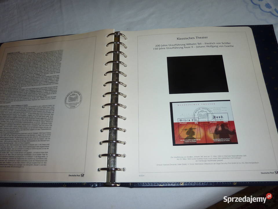 Album na znaczki Niemcy Leuchtturm Filatelistyka małopolskie Bukowno
