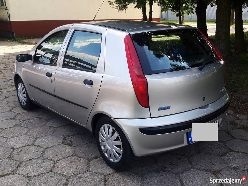Fiat Punto 12 8V KLIMATYZACJA 5 Drzwi Długie Rok produkcji 2000 Zduńska Wola sprzedam