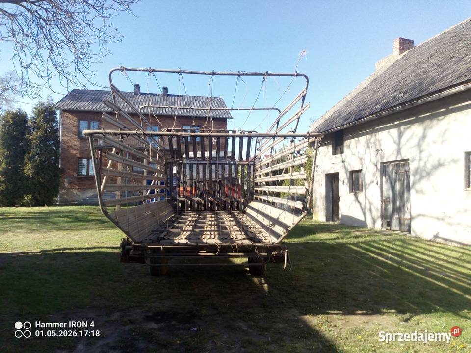 Przyczepa samozbierajaca śląskie