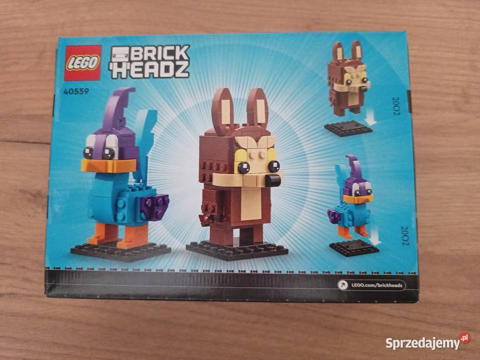 LEGO BrickHeadz 40559 Struś Pędziwiatr i Wiluś E Lego