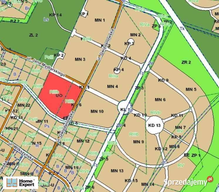 Działka Budowlana 5000 m2 Gwizdanowskiej MEDIA Wrocław