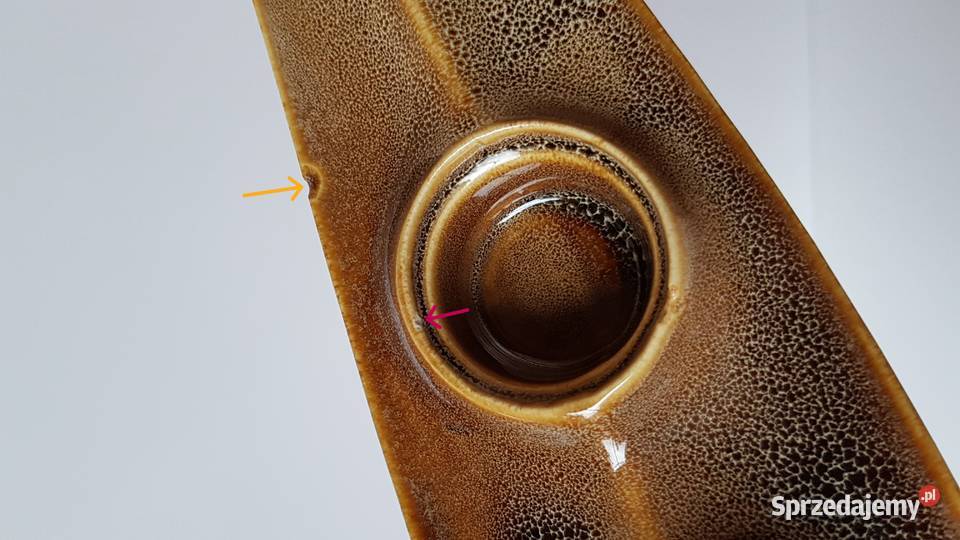 Świecznik Janusz Mirostowice porcelit PRL Pozostałe Dąbrowa Górnicza