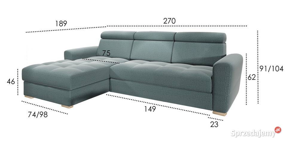 Komplet mebli modułowych RIVA V2LV3V5R wiele