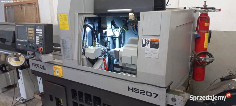 Automat tokarski wzdłużny TSUGAMI HS207 Jelenia Góra