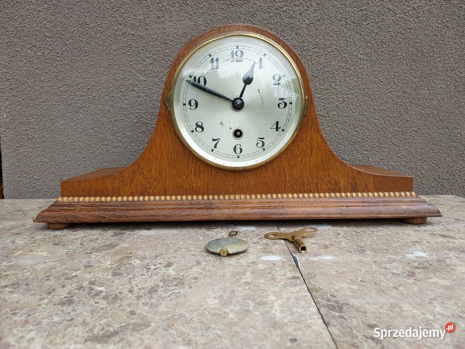 102 Stary zegar bufetowy chodzik kapelusz Tczew