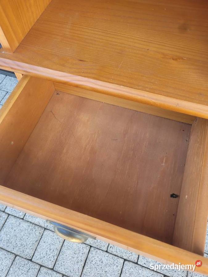 Szafka słupek drewniany vintage kujawsko-pomorskie Niwy sprzedam