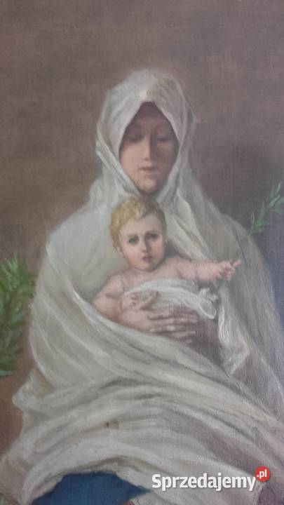 STARY OBRAZ MATKI BOŻEJ NIEUSTAJĄCEJ POMOCY Piła sprzedam