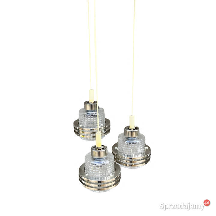 Żyrandol kaskadowy midcentury modern Pokrok mazowieckie sprzedam