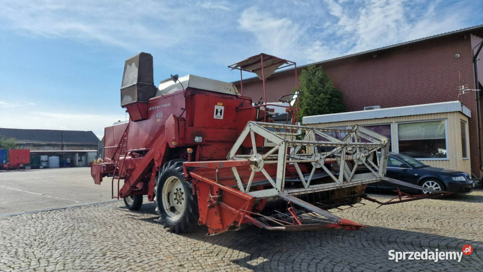 kombajny Ihc international IHC International 431 opolskie Głogówek