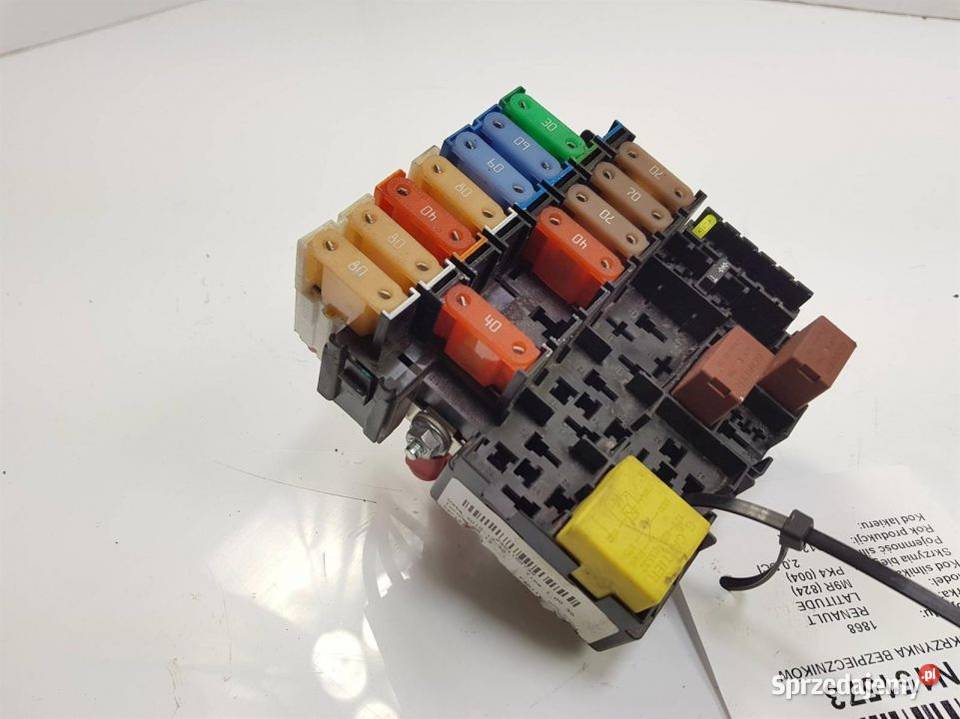 SKRZYNKA BEZPIECZNIKÓW RENAULT LATITUDE osobowe kujawsko-pomorskie Lipno