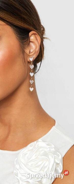 ASOS DługieBogato zdobione kolczyki z Londynu Dla kobiet Kraków sprzedam
