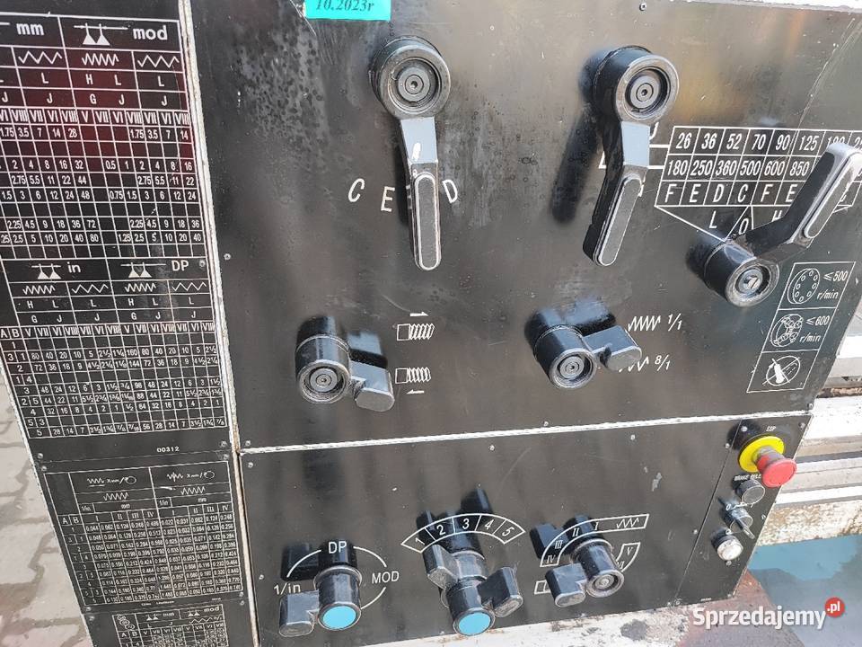 Tokarka Eurometal 580x1500 Tud Tur Tuj 50 M MMM Produkcja Maków Podhalański