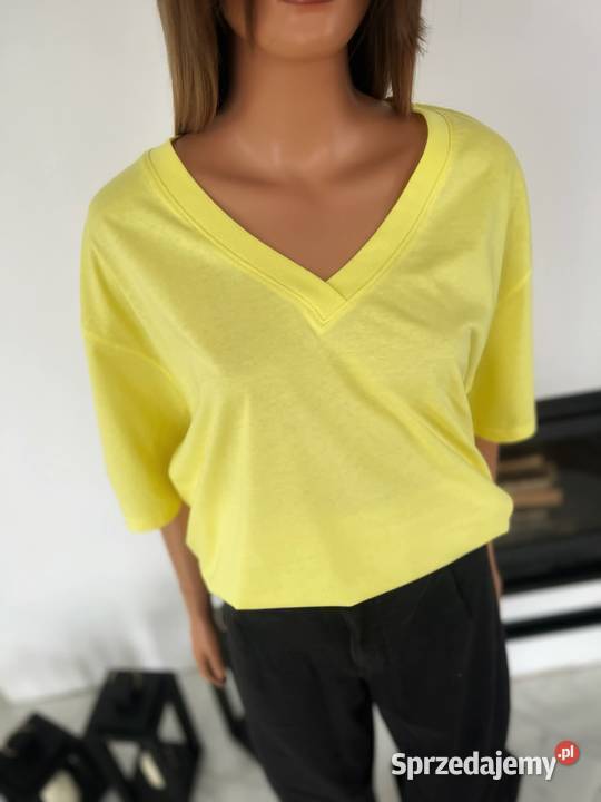 Zestaw damski spodnie jeans Rainbow 52 bluzka sprzedam