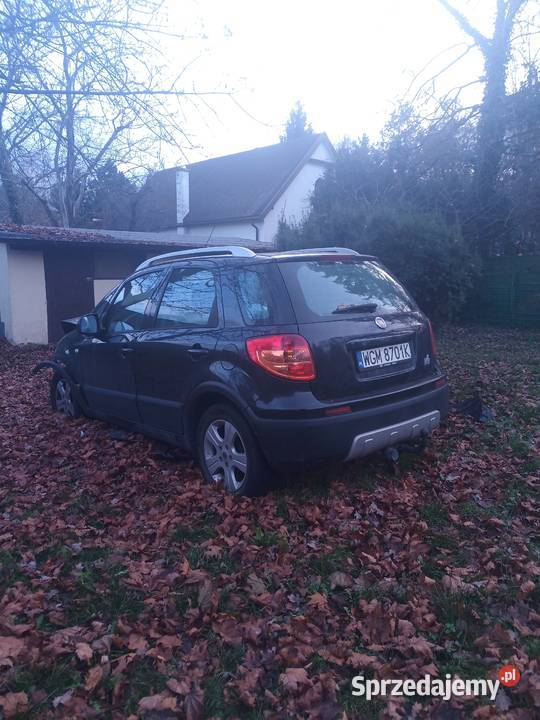 fiat sedici uszkodzony 2009 lpg 16 sx4 Milanówek