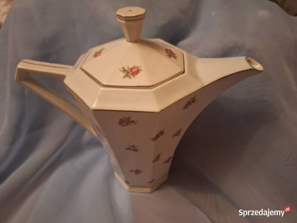 Duży dzbanek Victoria Czechoslovakia Art Deco Wrocław