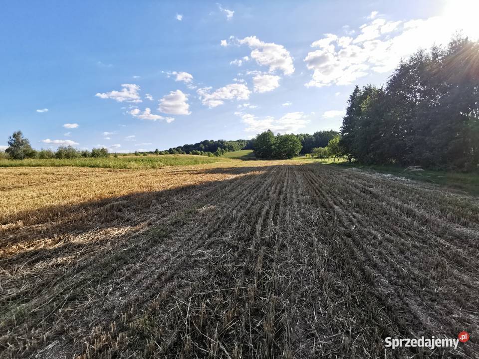 Działka budowlana spokojna okolica dojazd