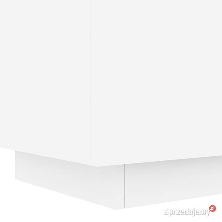 Szafka nocna z LED biała materiał drewnopochodny Warszawa sprzedam
