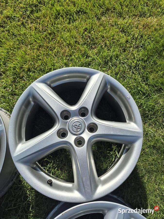 Oryginalne Alufelgi TOYOTA 17 5x1143 et45 Ronal mazowieckie Sobienie-Jeziory