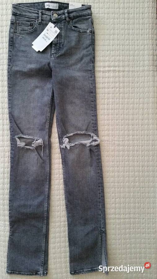 Spodnie damskie ZARA Split Skinny 36 Zara Puławy