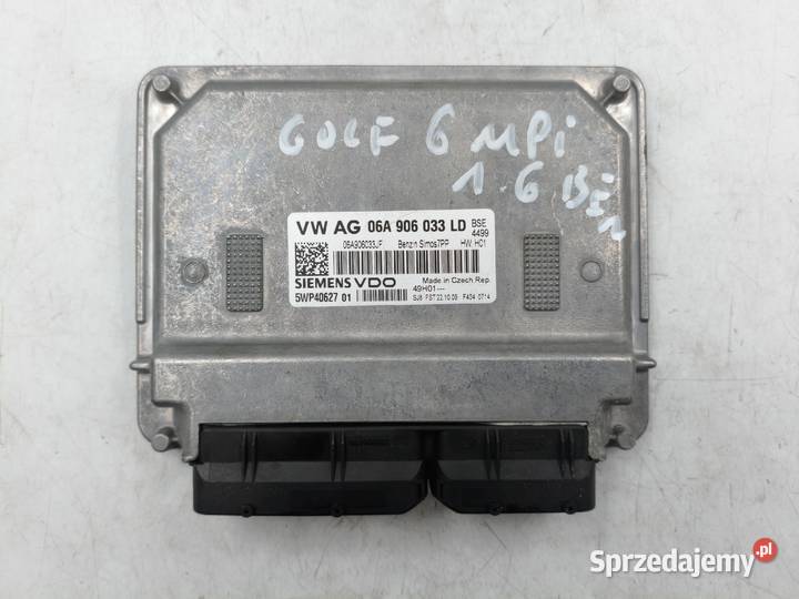 Sterownik Silnika VW Golf VI 16 BSE 06A906033LD Wyszków