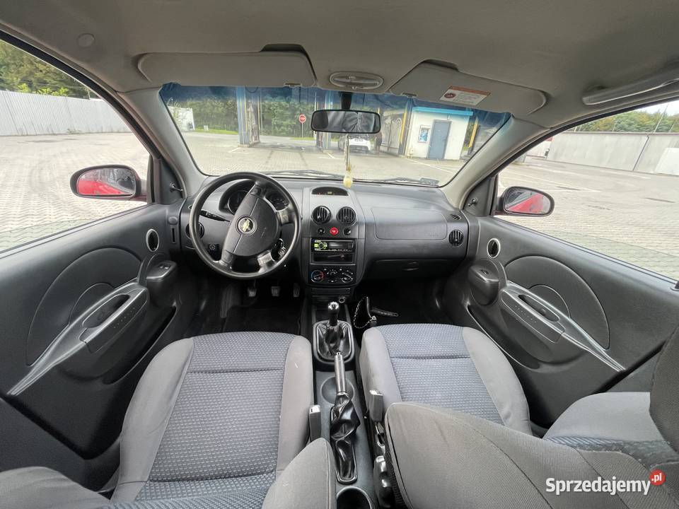 Chevrolet Aveo 2007 12 benzynaLPG Rok produkcji 2007 Jarosław
